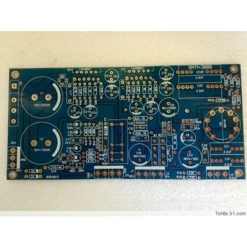6n11+3886 PcB board circuit board of power amplifier board