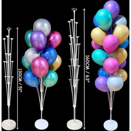 130/160CM Balloon Column Wedding Balloon Stand Garland Home Garden Decor Birthday Party Decoration Kid Adult Ballons Accessories