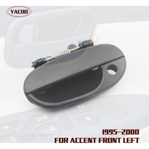 1PCS FRONT LEFT EXTERIOR DOOR HANDLE FOR HYUNDAI ACCENT 1995 1996 1997 1998 1999 82650-22000