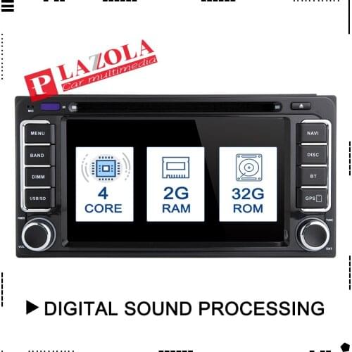AutoRadio 2 din Android 10 Car Stereo DVD Player For Toyota Land Cruiser 100 200 Corolla 150 RAV4 Hilux Prado 120 Yaris Camry