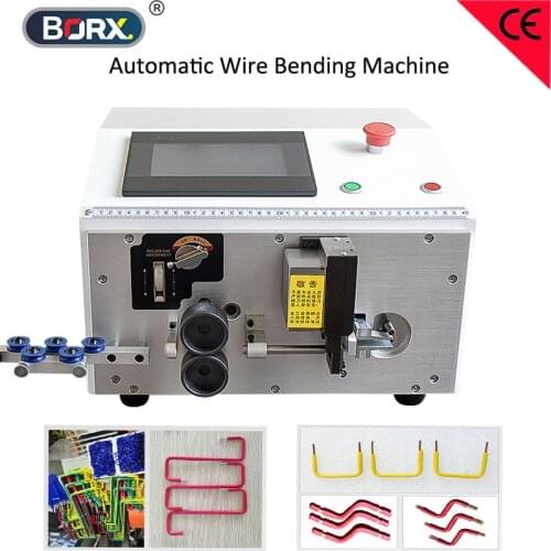 BORX 6 square omputer bending machine Can bend wire Cut the wire stripped skin Automatic bending machine