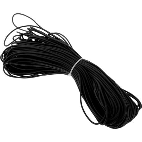 3mm Elastic Round Bungee Rope Shock Cord Tie Down Boats Trailers for Canoe Kayak Fishing Boat Rafting Surfing Accessories