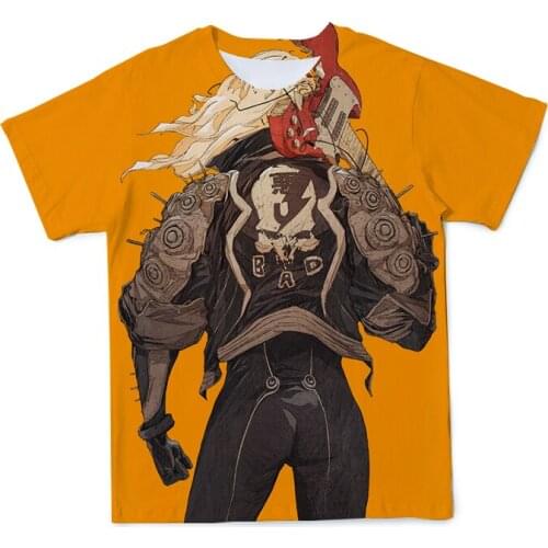 3D Printing Anime Pattern Oversized Kids T-Shirt Fashion Short Sleeve Comfortable Breathable Hip-Hop Style ChildrenS Clothing