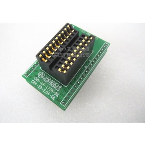 JINYUSHI for 2.54MM 20PIN 100%New&Original IC High temperature aging test seat test socket in the stock free shipping