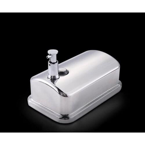 Fashion 1500 ml Capacity 304 stainless steel material wall mounted bathroom soap dispenser hotel products accessories