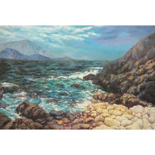 New Embroidery Counted Cross Stitch Kits Needlework Crafts 14 ct DMC DIY Arts Handmade Decor - sea 2