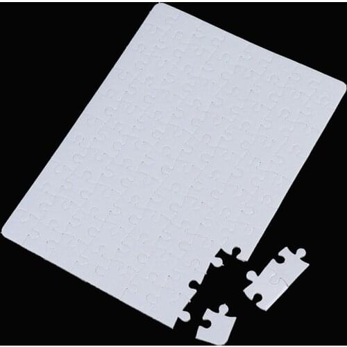 2 Packs Jigsaw Puzzles A4 A5 Sublimation Blanks Puzzles DIY Heat Transfer Craft For Sublimation Ink Transfer