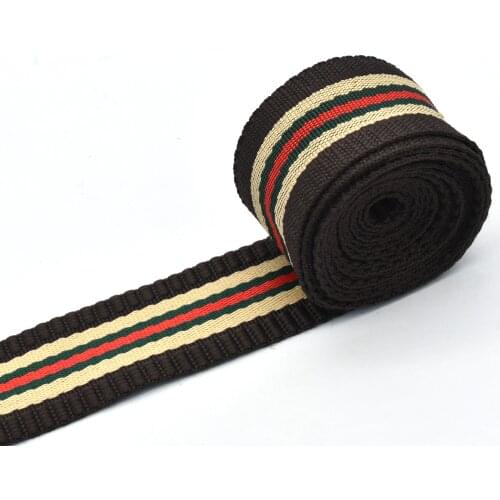 Webbing Strap Thicken Belt Plug Harness Webbing Durable Flat Webbing Bag Handles Bag Strap For Belting Webbing By The Yards Bag