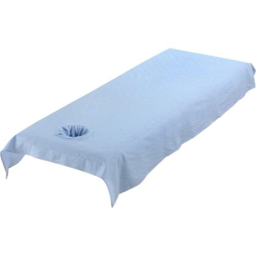 Beauty Salon Makeup Cosmetic SPA Reusable Washable Cotton Acupuncture Massage Table Bed Pad Cover Sheet