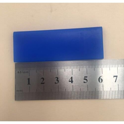 2PCS dx5 dx7 wiper for 2 head solvent printer rubber soft blade wipers