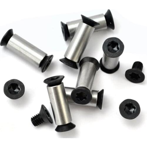 Tactics lock DIY tools material Knife handle plate Fastening Plum style M4 ESEEKnives screw Rivet Furniture processing screw