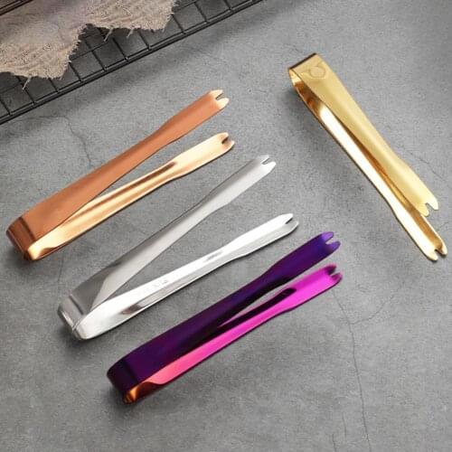 Corrosion Resistance Flexible Coffee Tea Ice Cube Clip Cooking Gadget