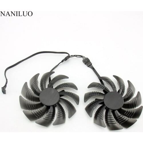 88MM PLD09210S12HH 4Pin Cooling Fan For GIGABYTE GTX 1050 1060 1070 Ti GV-RX570 580 For AORUS RX 470 480 R9 380X Fan