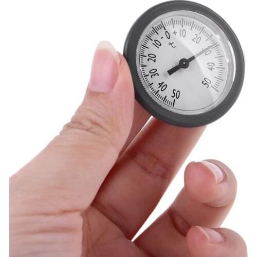 38mm Embedded Mini Thermometer Storage Luggage Bag Box Temperature Meter