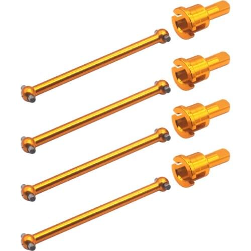 8pcs Differential Cup & Dogbone for 1/18 Wltoys RC A959 Model Car Upgrade Parts Aluminum