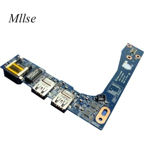 Free Shipping for Dell Alienware 17 M17x R5 Series LAN Port Board USB Board LS-9339P WH486