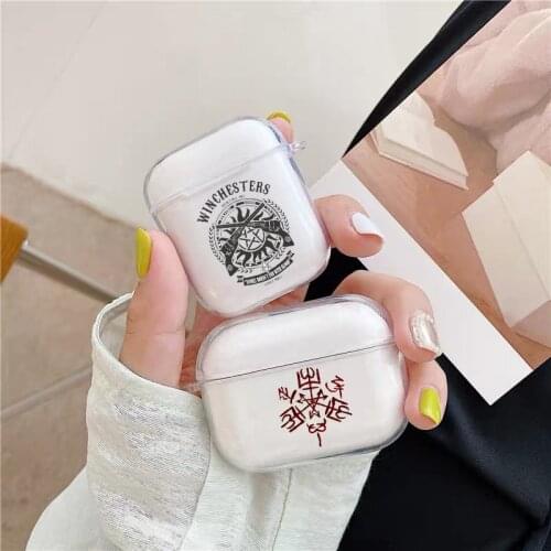 Supernatural Jared Padalecki TPU soft Slicone Bluetooth Airpod Case For Airpods 2 Airpods1 Airpods pro 3 TPU cover