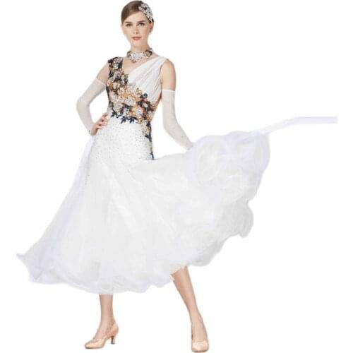 B-17256 Cheap Ballroom Dance Dresses Perfect Custom Made Standard Ballroom Dresses For Adult