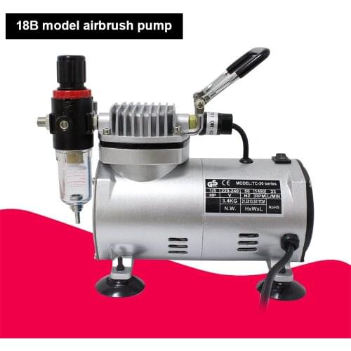 0.3mm Double-Action Airbrush Kit&Spray filter&Autostop Air Compressor 220V/50Hz