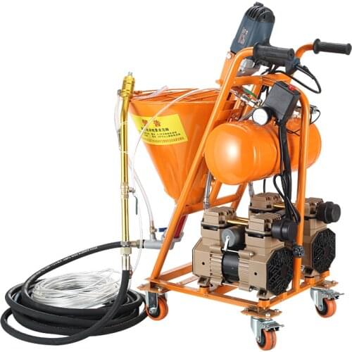 Putty High Pressure Spraying Machine Grouting Machine Grouter Cement waterproof Mending leakage Paint plaster putty sprayer