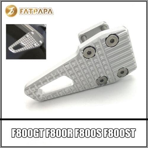 Motorcycle stainless steel Brake lever Pedaling Increase Fit For BMW F800GT F800R F800S F800ST silver