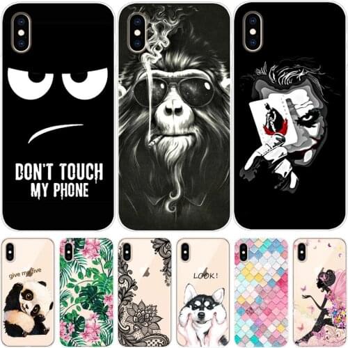 YIKS Soft TPU Silicon Case For iphone 7 8 6 6s plus 11 Pro Max Case For iphone XR X Xs max Flower Soft TPU Phone Back Coque Case
