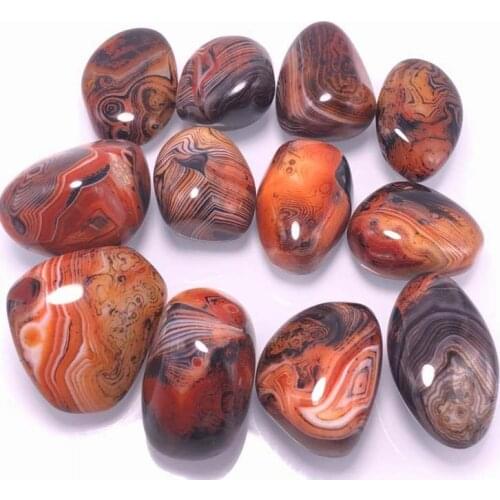 Natural Stone Sardonyx Banded Agate Stone Madagascar Good Luck Raw Gemstone Body Heathy Specimen Beautiful Collection Gift