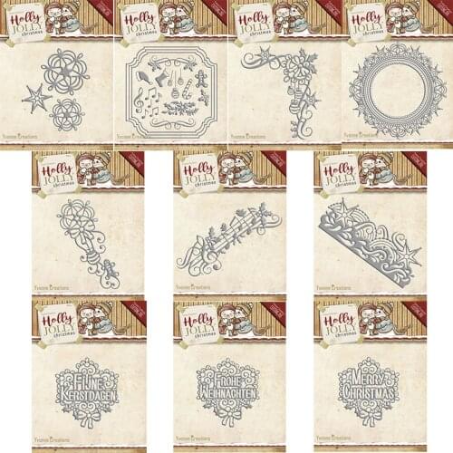 New Christmas series frame metal Cutting Dies Stencils DIY Scrapbooking Paper/photo Cards Embossing Dies