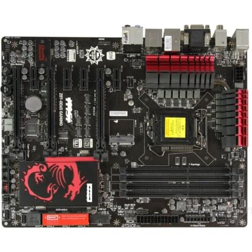 Original motherboard MSI Z87-GD65 GAMING Z87 LGA 1150 DDR3 i3 i5 i7 DDR3 32G SATA3 USB3.0 free shipping