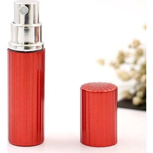 6PCS 5ml Portable Mini Refillable Perfume Bottles With Spray Scent Pump Empty bottles Cosmetic Containers Spray Atomizer Bottle