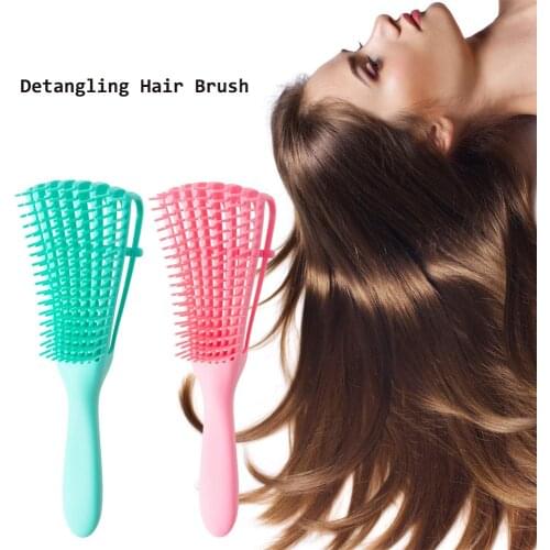 Detangling Hair Brush Scalp Massage Hair Comb Women Curly Hair Detangler Hairbrush Professional Salon Health Care Styling Tools