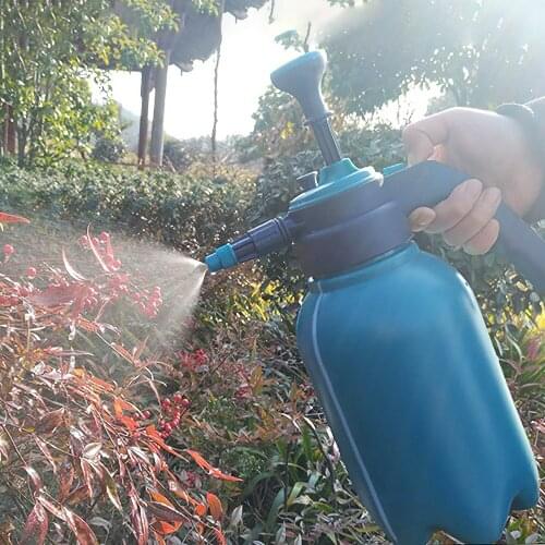 Home Garden Water Spray Watering Pot Gardening Tools Manual Pneumatic Thickening Long Rod Small Sprayer Sprinkler 2L