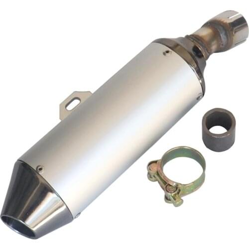 Motorcycle NEW Exhaust Muffler pipe For BBR Style Chinese KAYO BSE Apollo Pit Bike Dirt Bike 110cc 125cc