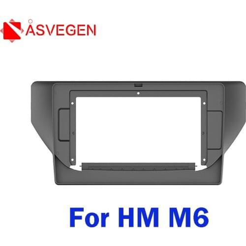 10.1 Inch Car Fascia For HM M6 Fascias Audio Fitting Adaptor Panel Frame Kits Car DVD Frame Dashboard