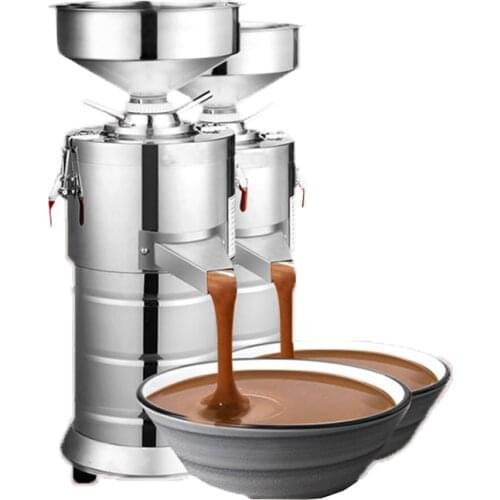 1100W Electric Peanut Butter Maker Machine Commercial Walnut Almond Butter Making Sesame Butter Grinding Machines