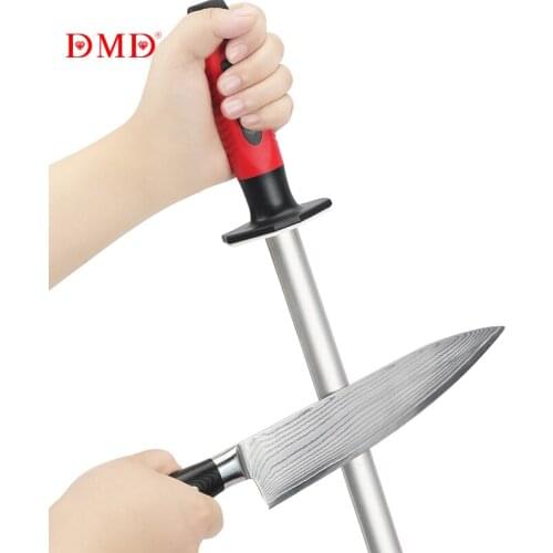 DMD Diamond Ceramic Rod Sharpener- 12” Diamond Ceramic kitchen home & chief sharpening rod stick