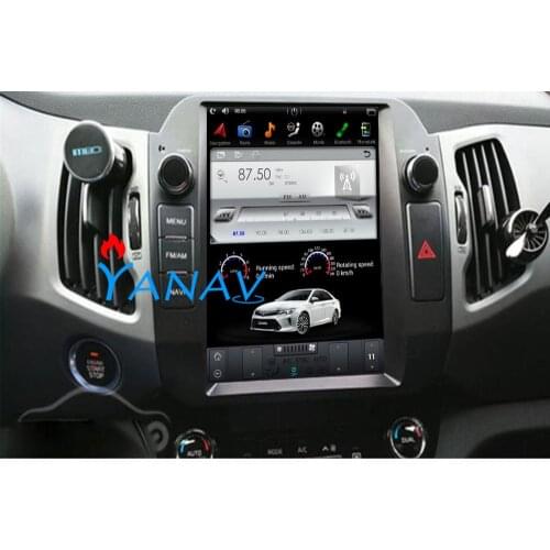Car DVD Multimedia player GPS Navigator For KIA Sportage R 2010+ Android system car stereo DVD Radio Tesla Vertical touch screen