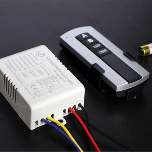 1/2/3 Channel Relay ON/OFF 220V Wireless Remote Control Switch Digital Light Switch and Receiver Transmitter Kit for Lighting