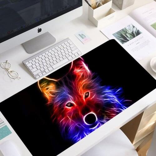 Gaming Large Mouse Pad with Stitched Edges- Extended XXL Mouse Mat with Nonslip Natural Rubber Base and Waterproof mouse pad mat