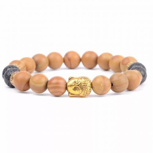 Buddha Wood Handmade Unisex CUSTOM BRACELET Each Wrist Compatible
