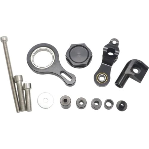 CNC Finished Aluminum Motorcycles Stabilize Steering Damper Bracket Mount Holder Support For Yamaha YZF R6 YZF-R6 2006-2017