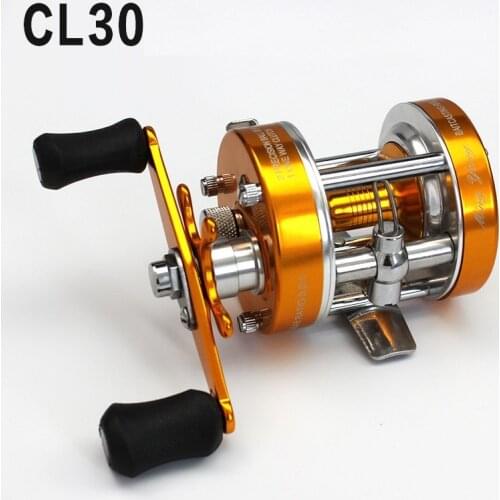 Metal Fishing Reel 2+1BB 5.0:1 Right hand metal cast drum Carretilhas de pescaria