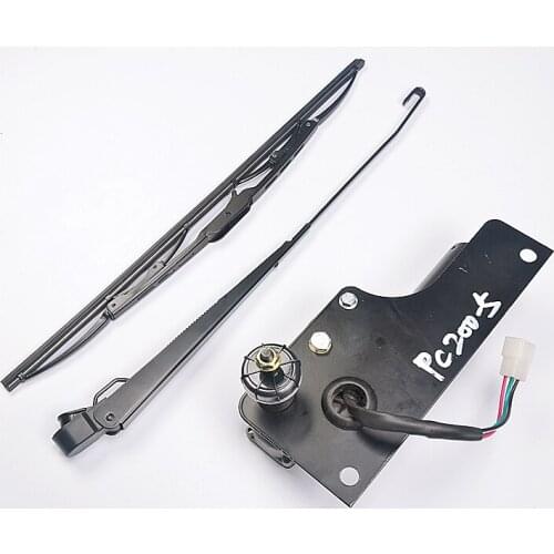 Wiper machine for Komatsu PC120/200-5 wiper motor pc210/220 300-5 wiper motor arm assembly