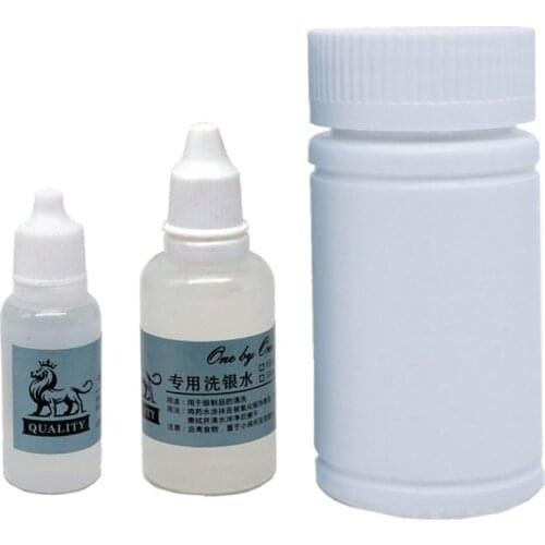 Gentle Jewelry Cleaner Solution Gold Silver Fine & Fashion Jewelry Cleaning Drop shipping