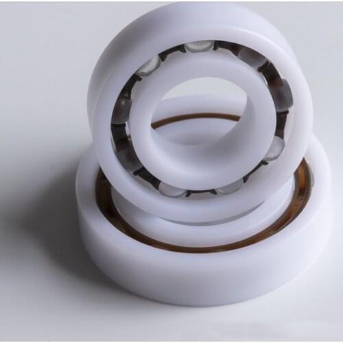 50pcs/lot 688 8mm POM Plastic bearings with Glass balls 8x16x4mm nylon bearing 8*16*5