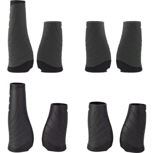 Mountain Bike Handle Cover Anti-Skid Rubber Grips And Grips Mountain Bike Lock-On Bicycle Handlebar Grips MTB ROAD Cycling