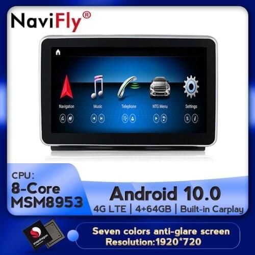 8Core Android 10 for Mercedes Benz M ML W166 GL X166 GLE Car Radio Multimedia Monitor GPS Navigation BT Head Unit