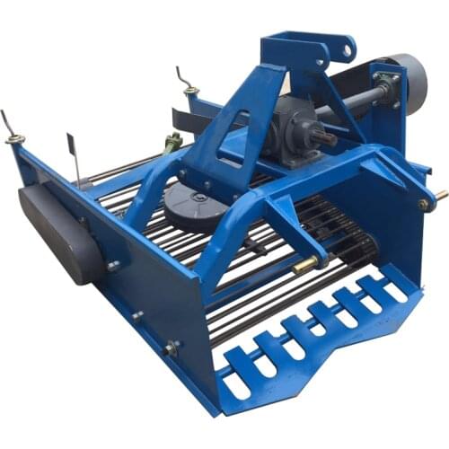 900mm width potato sweet harvester planing taro harvester Four-Wheel tractor with rear digging machine