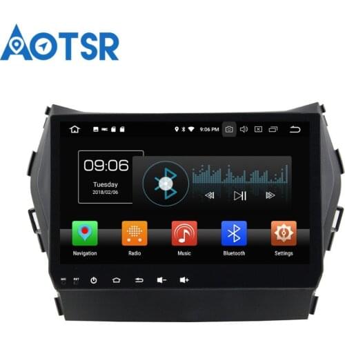Aotsr Android 8.0 7.1 GPS navigation Car DVD Player For Hyundai IX 45 2014-2016 multimedia radio recorder 2 DIN 4GB+32GB