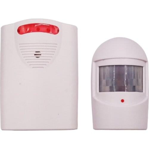 1Pc Wireless Driveway Security PIR Motion Sensor Alarm No Wiring Needed 18x14x5cm/7.09x5.51x1.97inch